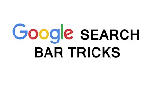 5 Google Search Bar Tricks You Need to Know
