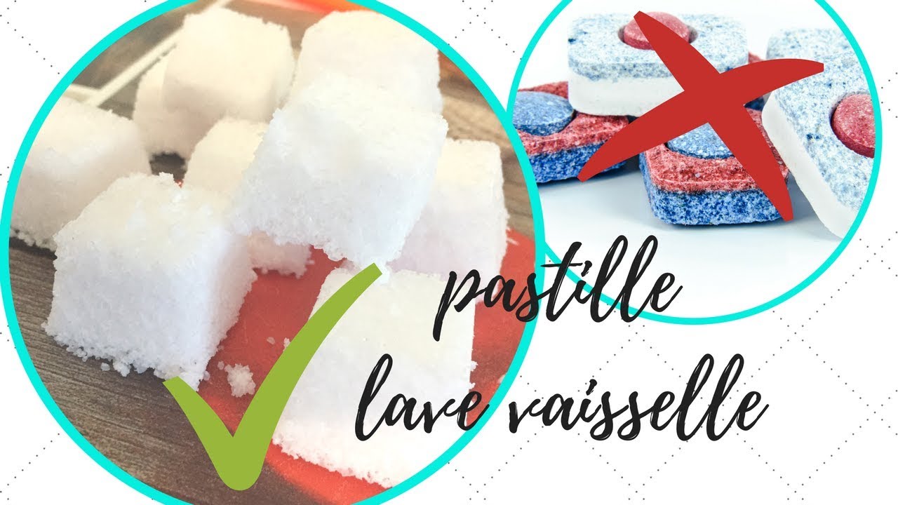 Comment faire des pastilles de lave vaisselle facile DIY - YouTube
