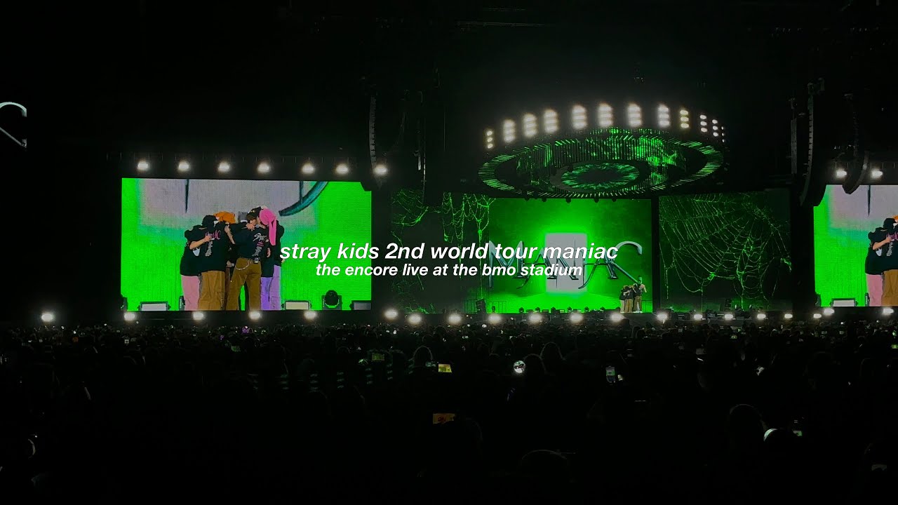 skz maniac world tour encore | day 1 at bmo stadium !