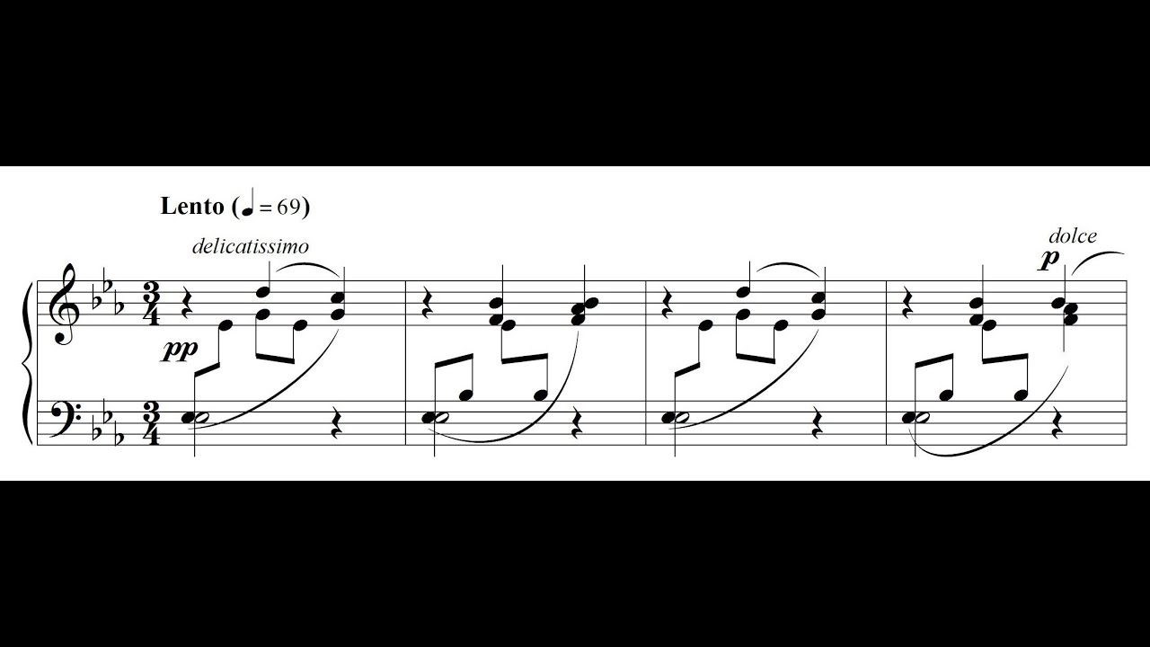 Poem No. 1, with score, by Robert Cunningham (Remaster)