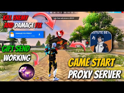 GAME START | GIFT SENDING 🎁 PROXY SERVER | HOW TO DOWNLOAD FREE FIRE PROXY SERVER  