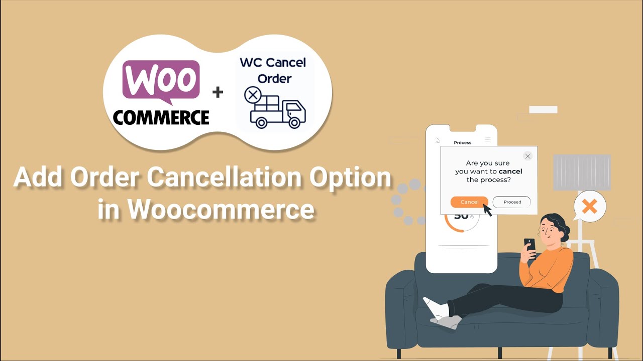 How To Add Order Cancellation Option Button On Woocommerce Website Orders