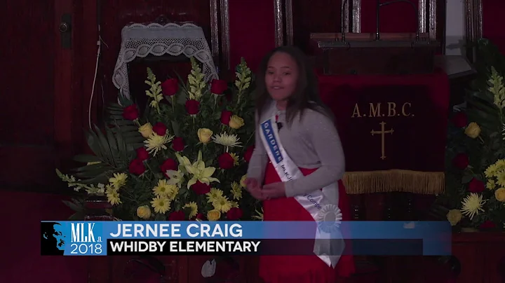MLK 2018 Jernee Craig, Whidby Elementary