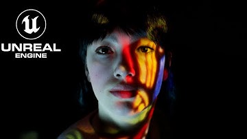 Unreal Engine Lighting Innovation: Using Color Patterns to Illuminate Metahuman Portraits