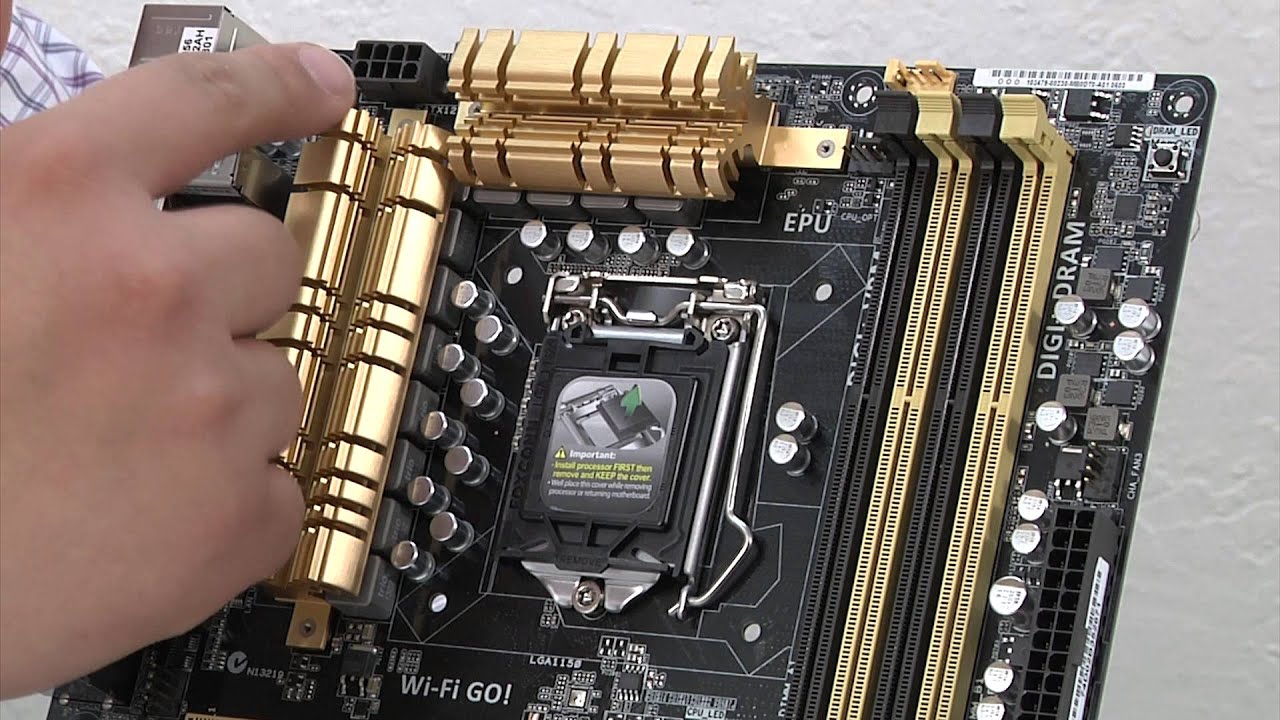 ASUS Z87-PRO Motherboard Overview - YouTube