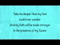 Hillsong United - Oceans (Where Feet May Fail) (Radio Edit) - (with lyrics)