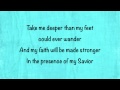 Hillsong United - Oceans (Where Feet May Fail) (Radio Edit) - (with lyrics)