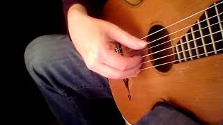Mauro Giuliani op.1 - prima parte - 120 right hand studies - no. 70