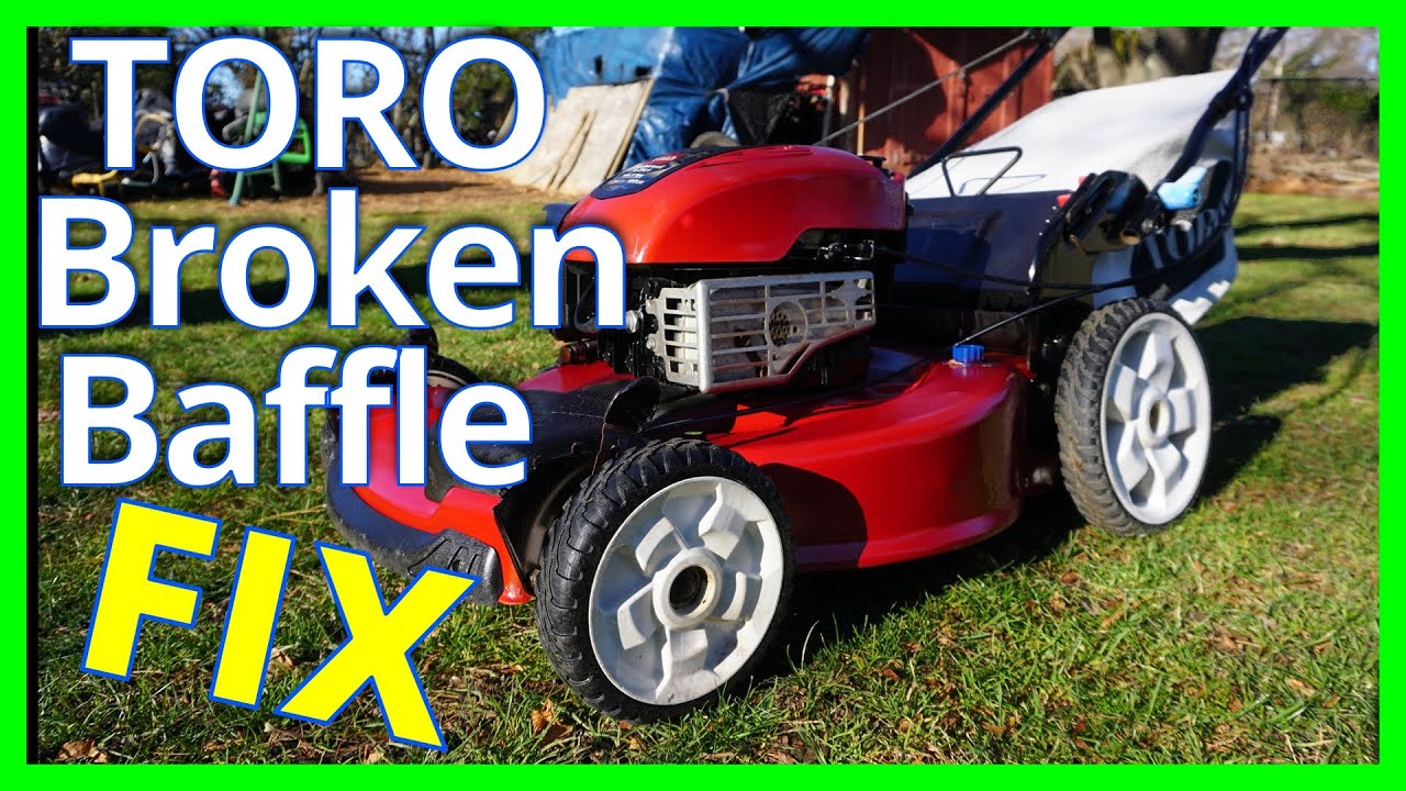 HOW TOReplace the Rear Baffle on the TORO Recycler 22inch Cut / Maybe