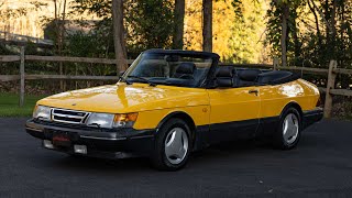 1991 Saab 900 Turbo Convertible Walk Around