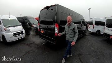 Extended Body! 2020 Ram ProMaster Conversion Van - Waldoch Galaxy 9 Passenger | 29621T