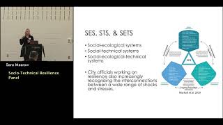 Grand Challenges in Resilience Workshop: Panel 1 - Socio-Technical Resilience