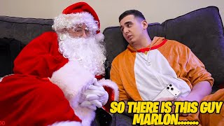 Lacy Asked Santa To Make Marlon Spend More Time With Him