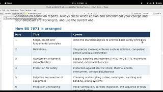 The IET wiring regulations. BS7671