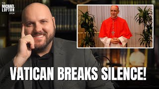 BREAKING: Vatican Breaks Silence; Same-Sex Unions NOT Blessed