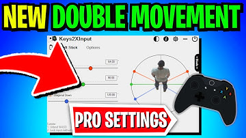 Best Double Movement Settings! 🎮 (Best Keys2XInput Settings in Fortnite Season 8)