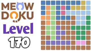 Meowdoku: Brain Puzzle Games Level 170 Walkthrough