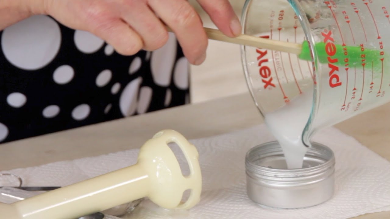 How to make a Face Cream for Dry and Sensitive Skin YouTube