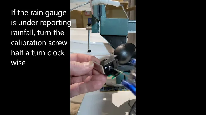 Rain Gauge Calibration