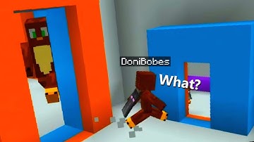 I put YOUTUBERS in a NON-EUCLIDEAN Parkour Map