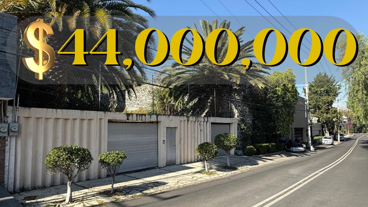 Terreno en Pedregal VENTA $44,000,000 - YouTube