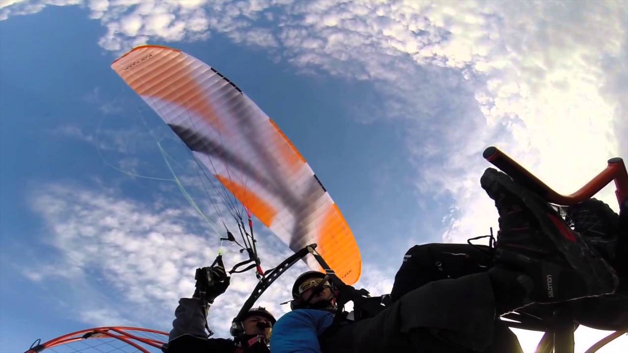 Vol Paramoteur Biplace Kangook Ramaflex 38