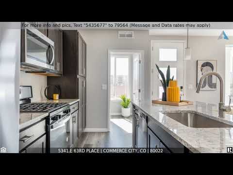 5341 E 63rd Place, Commerce City, CO home video tour