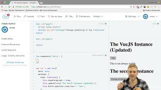 05 Understanding the VueJS Instance - 071 Using Components