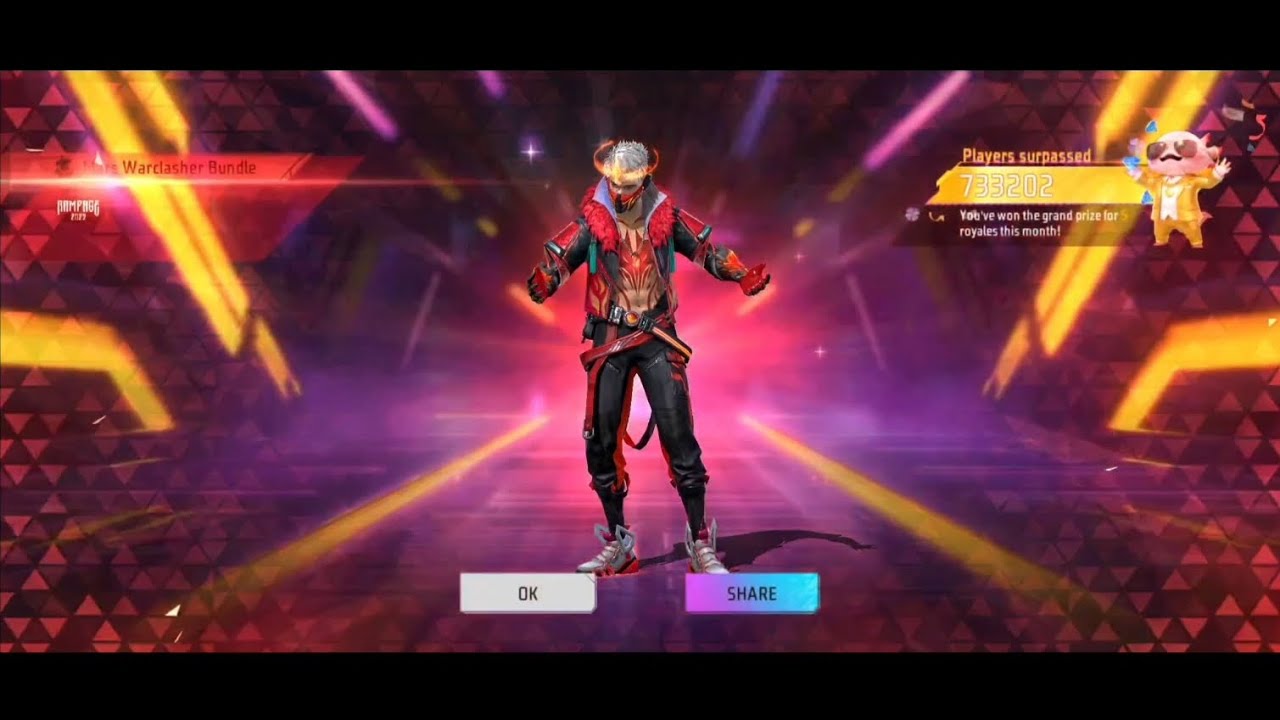 🥰🥹New rampage legendary bundle return spinning 5000 + diamonds 😮❤️