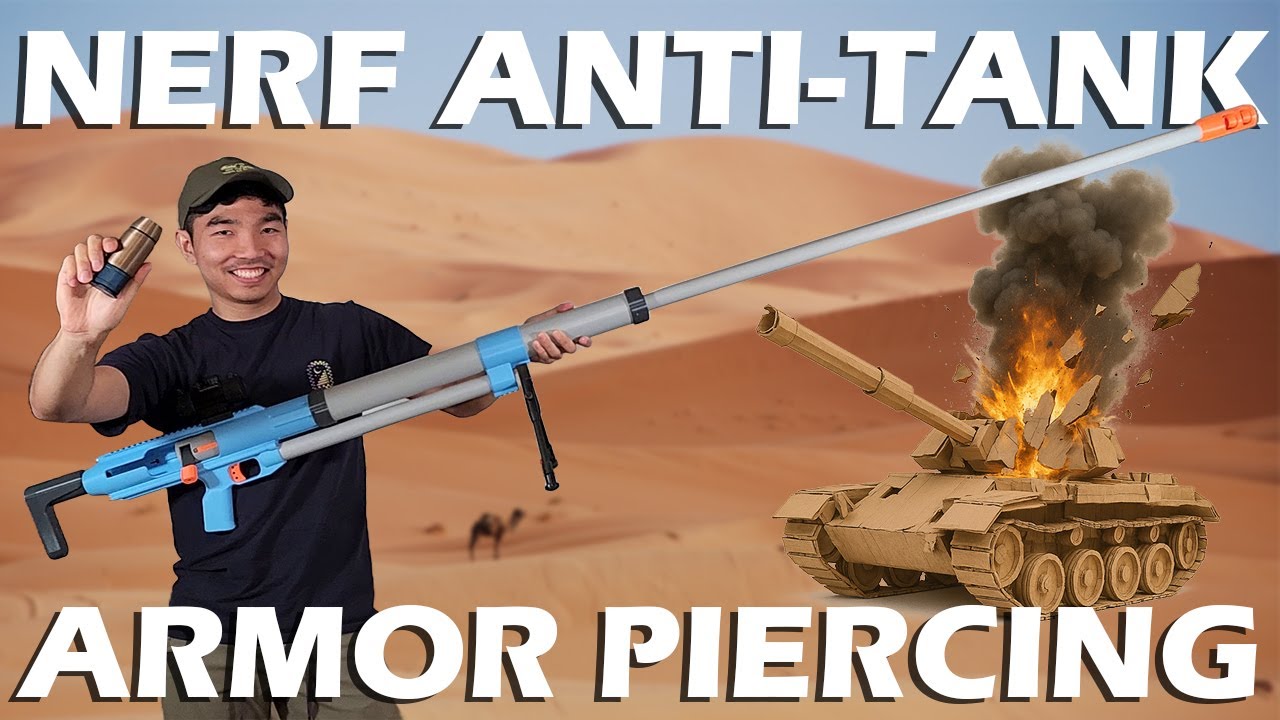 Making The Most OVERKILL 8ft Long Nerf Gun