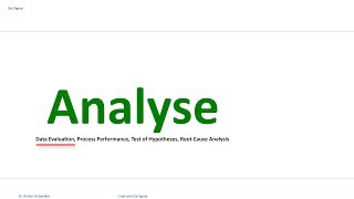 27 ANALYSE Data Evaluation