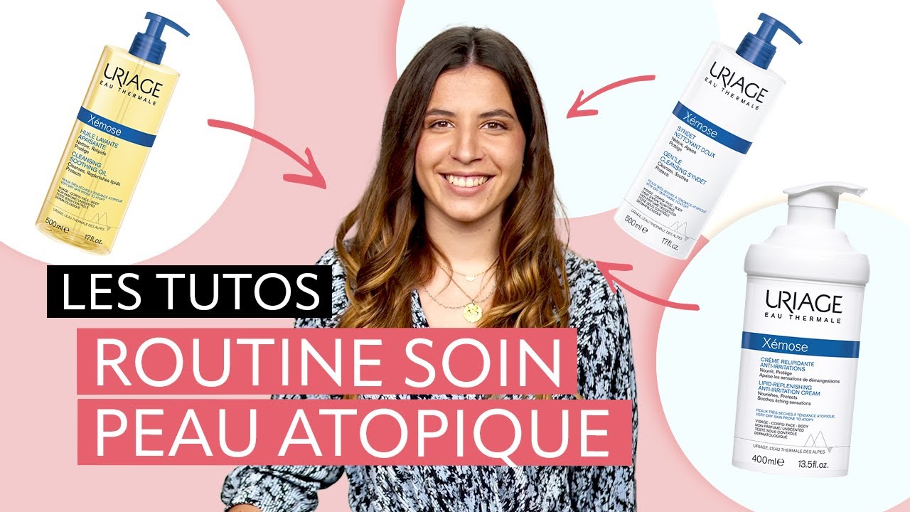 Peau sèche, démangeaisons : quels soins pour peau atopique ? | Les Tutos au fil de l'eau | Uriage