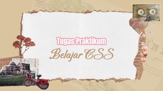 Praktikum 4 Pemrograman web Tentang CSS