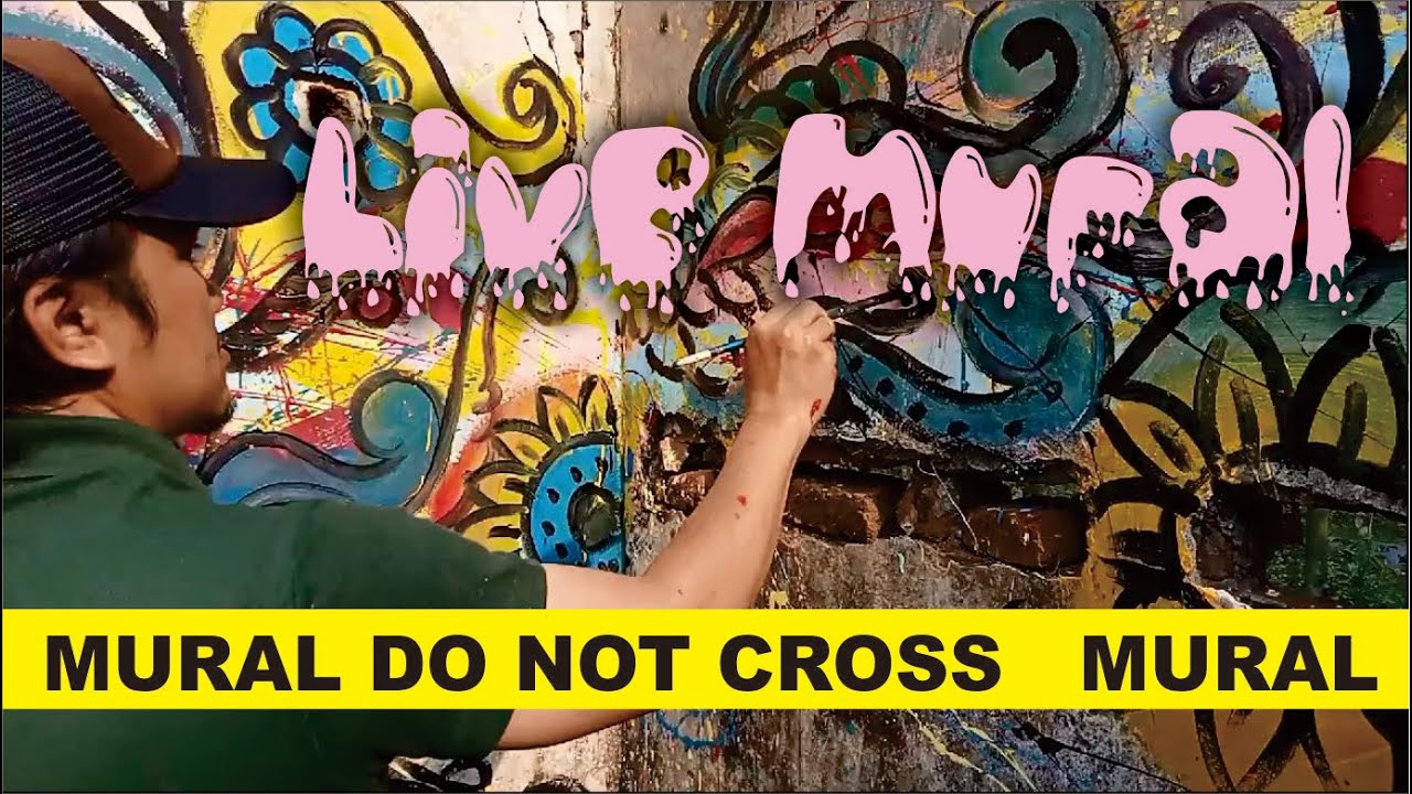 MELUKIS MURAL SIMPLE - Andi artistik