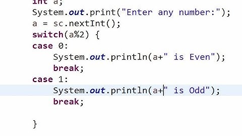 Java Programming Tutorial 17 Switch Statement in java Step by Step(Urdu/Hindi)