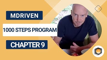 MDriven Education Video: Chapter 9
