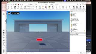 Advanced multi stage aircraft hanger door animation with CFrame.