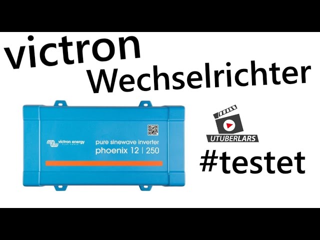 Victron Energy Phoenix 500VA 12-Volt 230V AC Reiner Sinus Wechselrichter  (Schuko) : : Elektronik & Foto