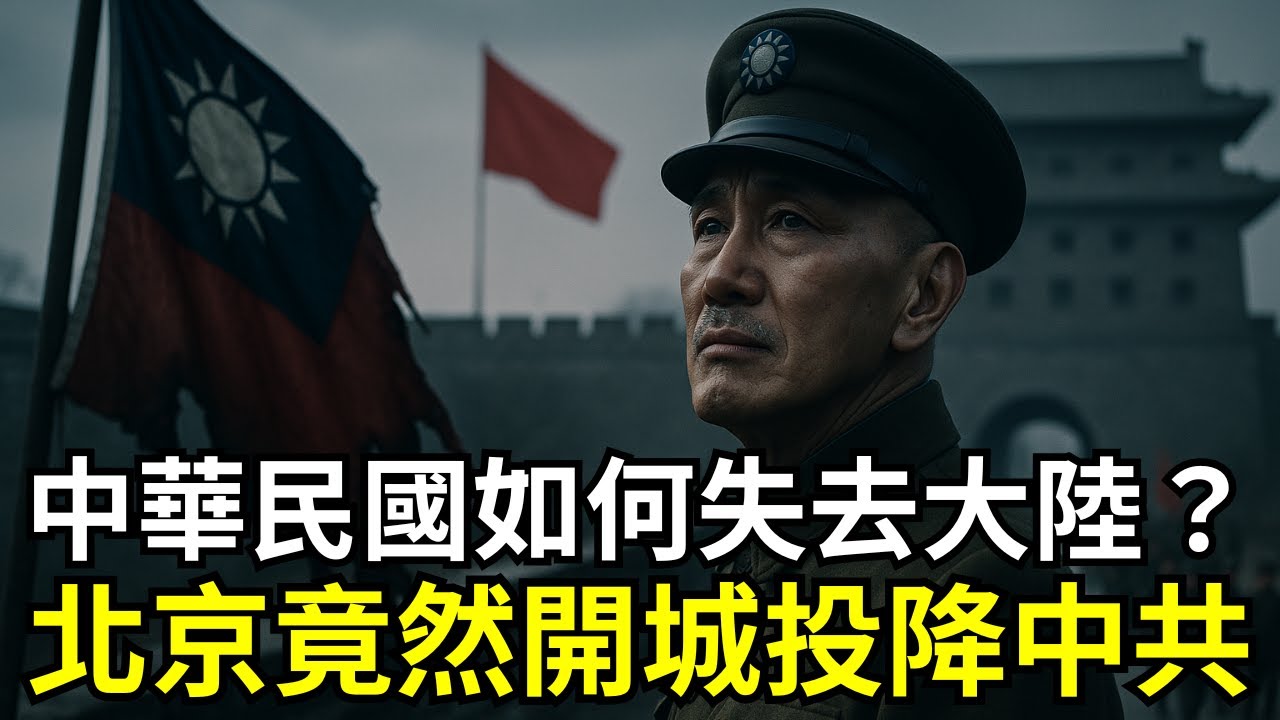 中華民國如何失去大陸？北京竟然開城投降中共！| 1949 國共內戰關鍵轉折：北平和平解放 | 傅作義投降與蔣中正死守命令 | 中華民國國運崩潰走向撤退台灣