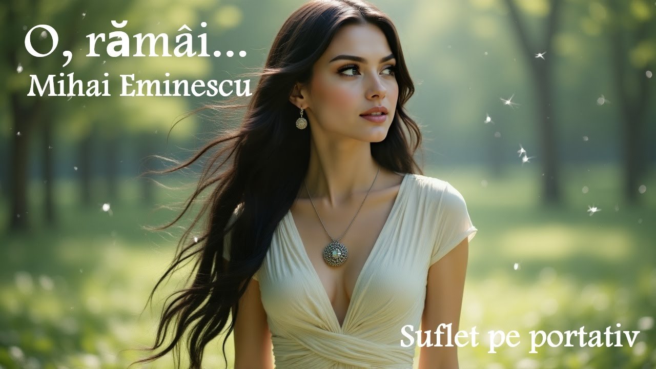 ,,O, rămâi...'' de Mihai Eminescu