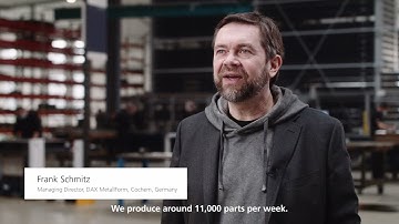 TRUMPF Smart Factory: Success story of our client DAX MetallForm