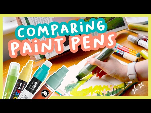 CHEAPER IS BETTER? Testing Expensive vs Cheap Paint Markers Posca