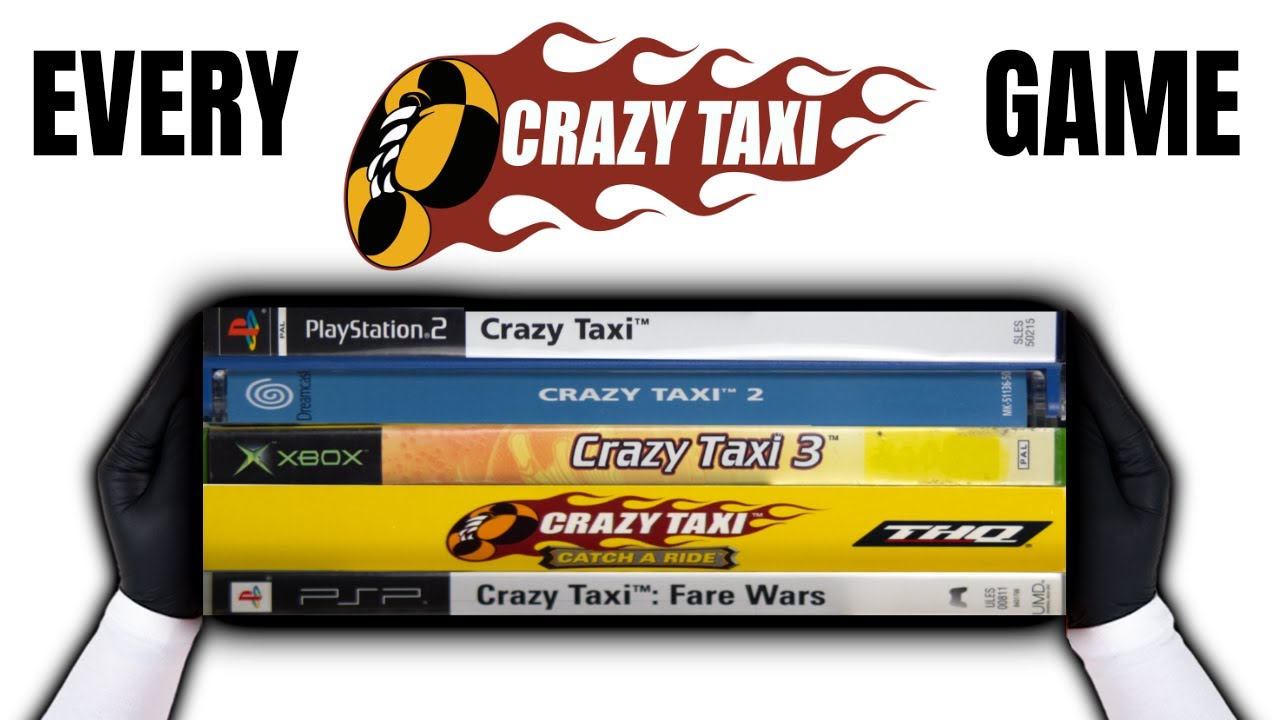 I Unboxed Every CRAZY TAXI Game EVER