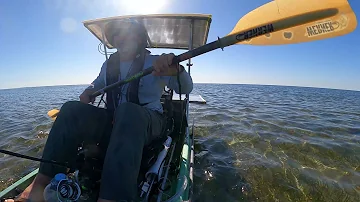 DIY Solar Bimini Top for Kayak - Increase Range by Charging Your Battery on the Water