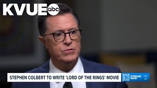 Stephen Colbert to co-write new 'Lord of the Rings' film