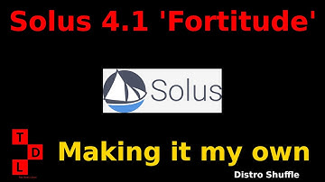Solus Budgie 4.1 | Making it my own | Distro Shuffle