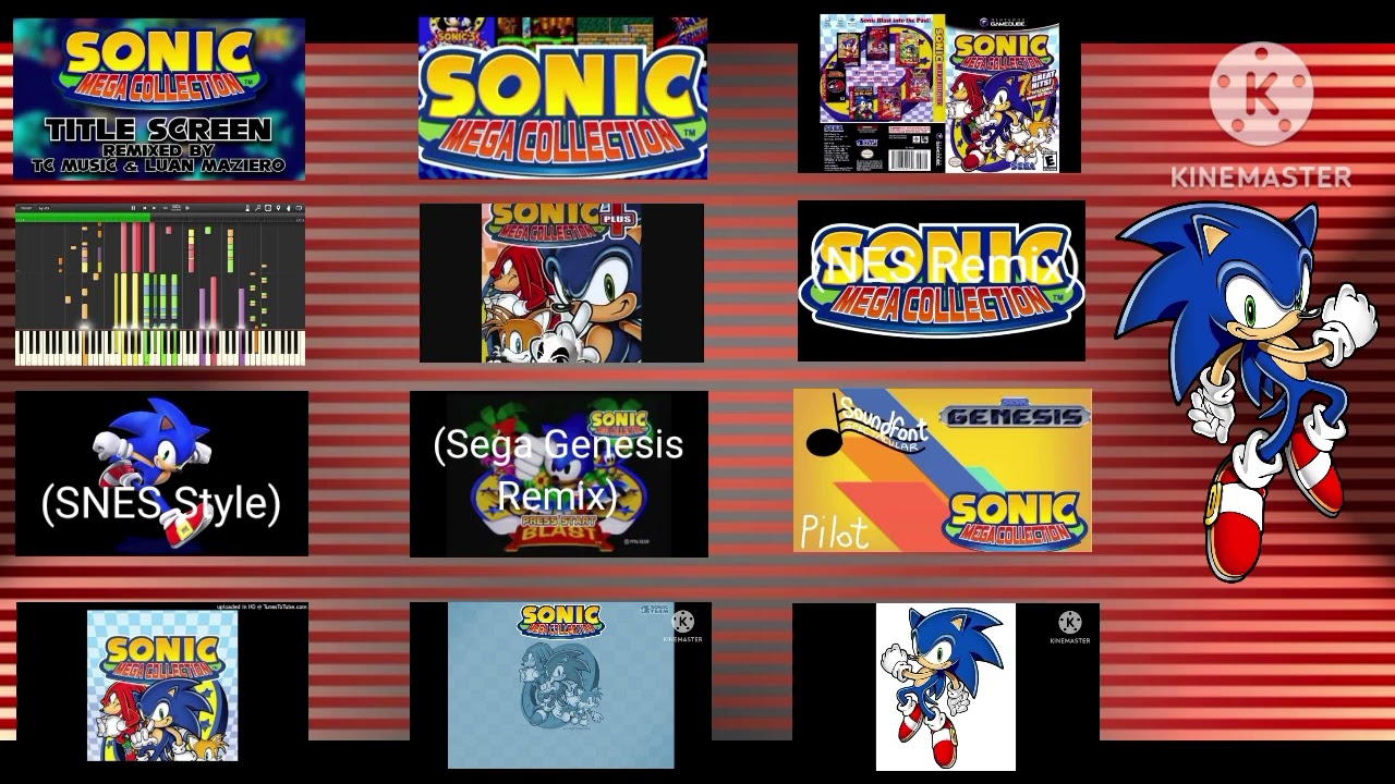 Sonic Mega Collection/Plus - Main Theme Remix Mashup