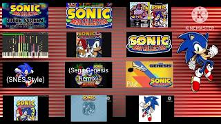 Sonic Mega Collection/Plus - Main Theme Remix Mashup
