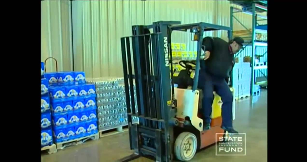 Forklift park exit unattended YouTube