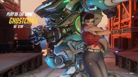 DVA Quintuple Kill - GhostChris - Overwatch Plays POTG